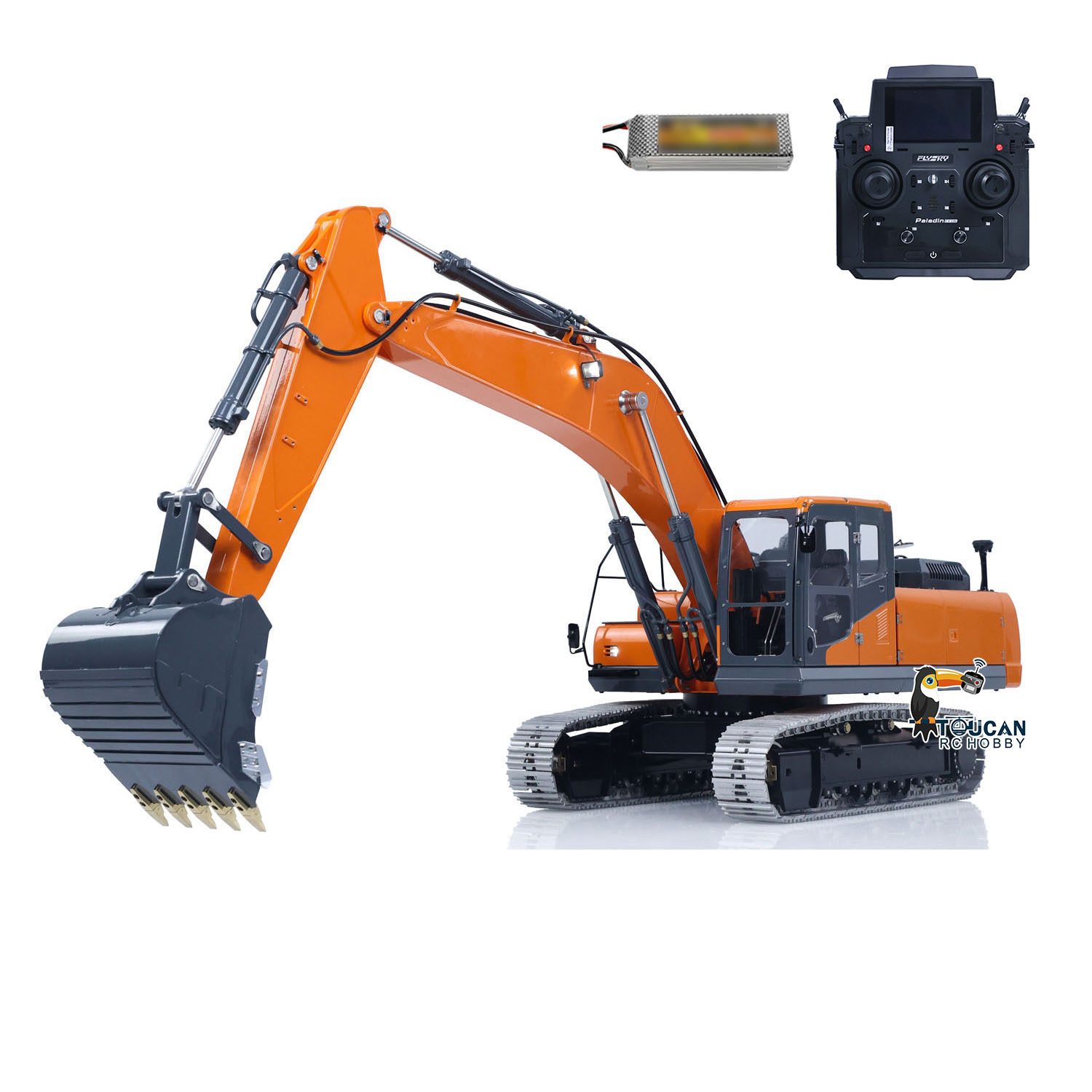 Rc Excavator Hobby - DX350LC LESU 1/14 RC Hydraulic Excavator