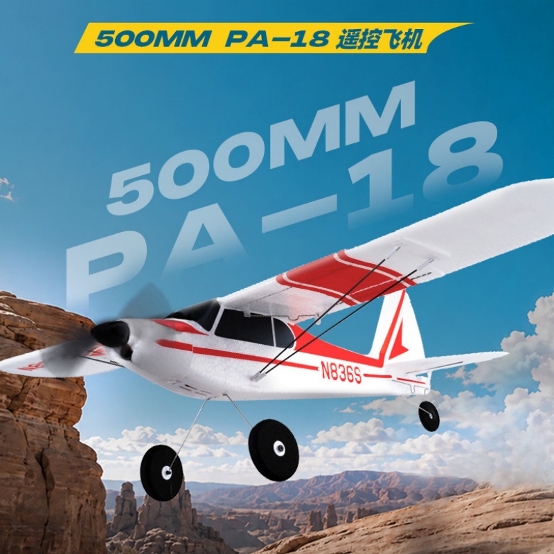 Rc Glider Foam Wing - New Blue Arrow Rc Airplane PA-18