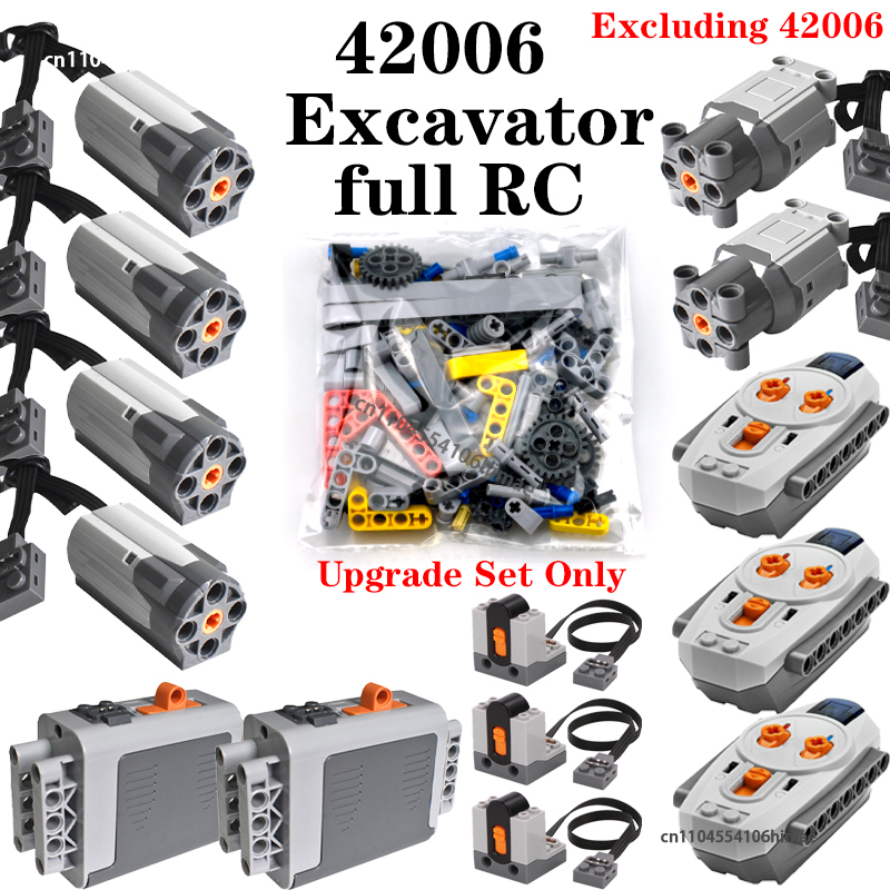 Rc Excavator Hobby - MOC Excavator Full RC Version Technical