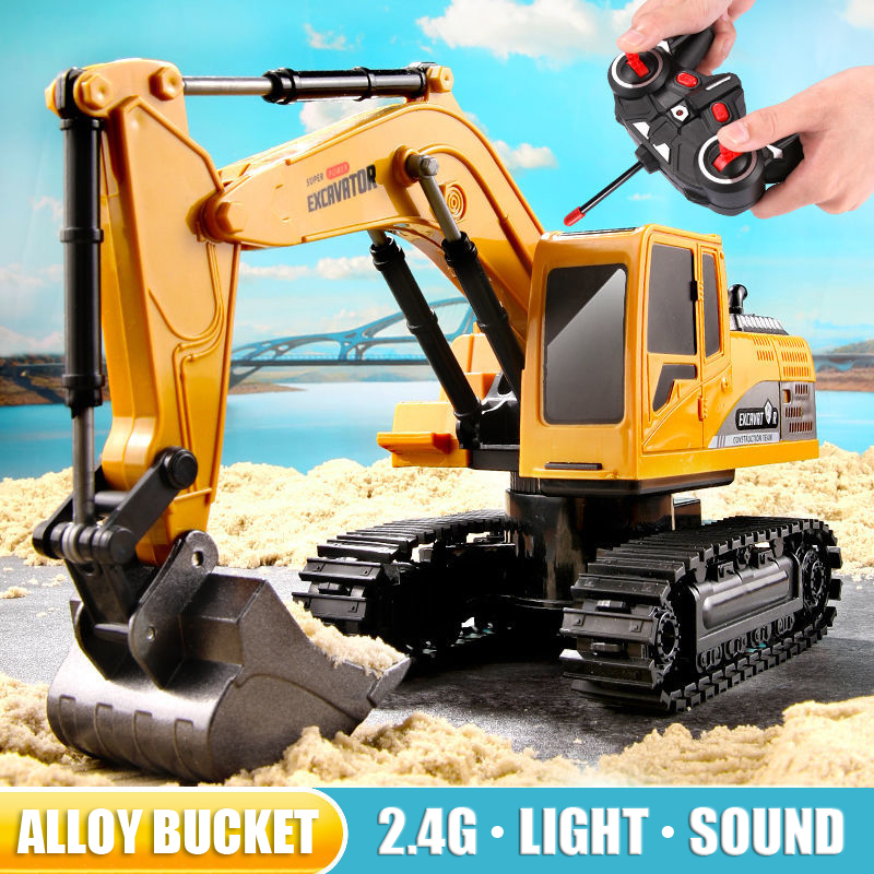 Rc Excavator Hobby - RC Excavator 2.4Ghz 6 Channel 1:24