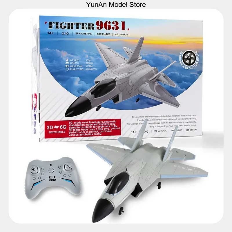 FX9631 4CH Ducted Fan Brushles - Rc Glider Foam Wing ulasan dan harga