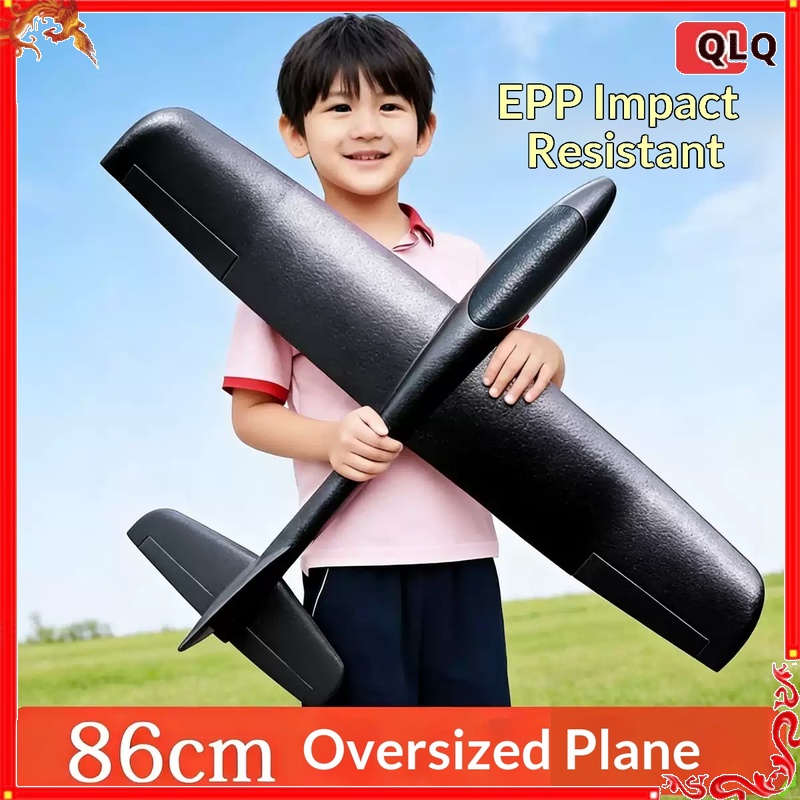 85cm RC Glider Plane for Kids  - Rc Glider Foam Wing ulasan dan harga