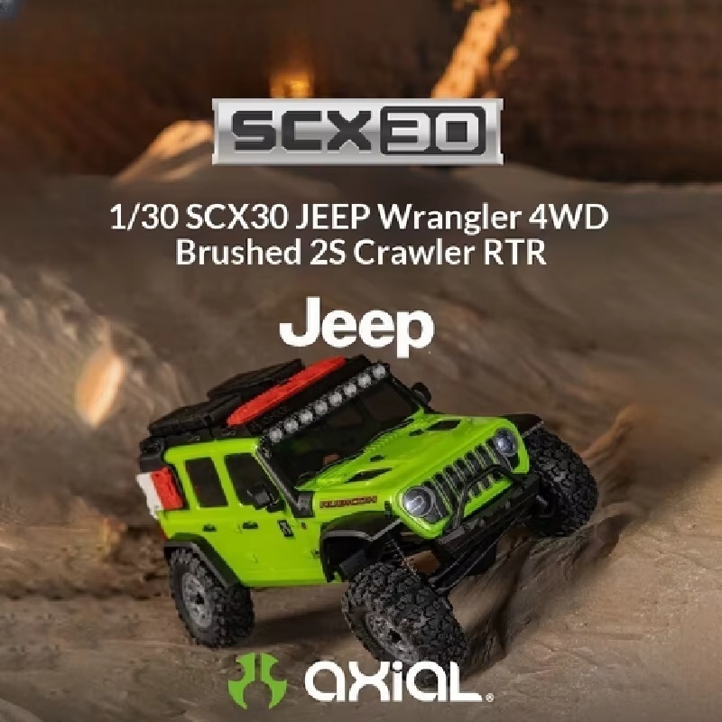 AXIAL 1/30 SCX30 Jeep Wrangler - Rc Hobby Jeep Wrangler ulasan dan harga