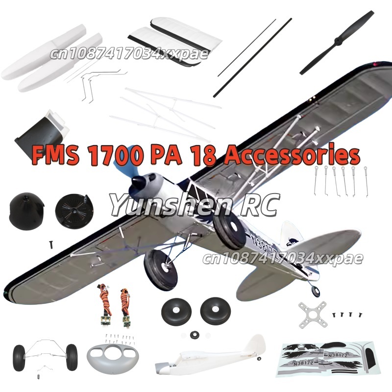 FMS RC Plane Decals For 1700mm - Rc Hobby Online ulasan dan harga