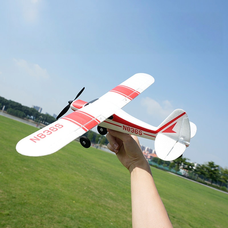 New Blue Arrow Rc Airplane PA- - Rc Glider Foam Wing ulasan dan harga