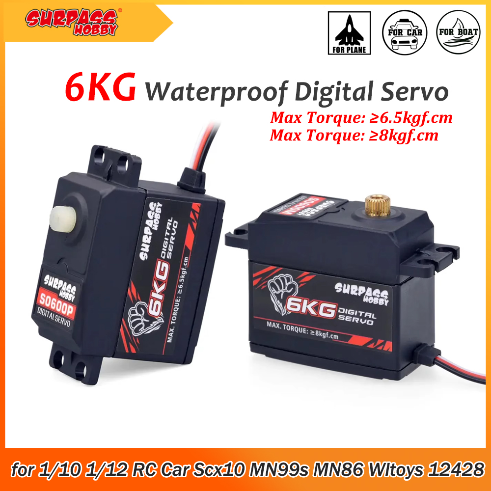 Surpass Hobby 6KG Waterproof D - Rc Hobby Online ulasan dan harga