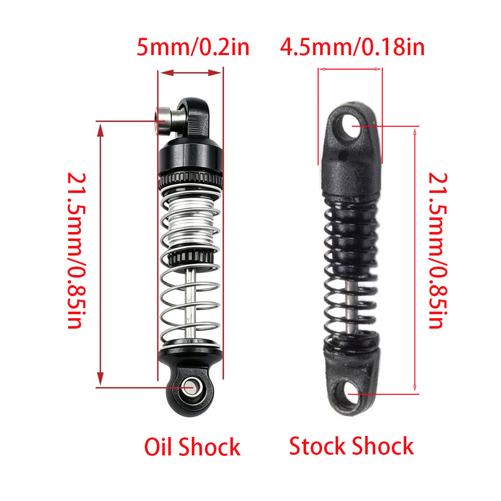 Hotteam Hobby Aluminum 21.5mm  - Rc Jeep Hobby ulasan dan harga
