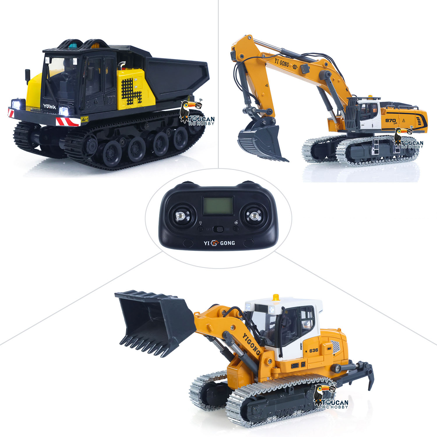 1/50 Radio Control Excavator K - Rc Excavator Hobby ulasan dan harga