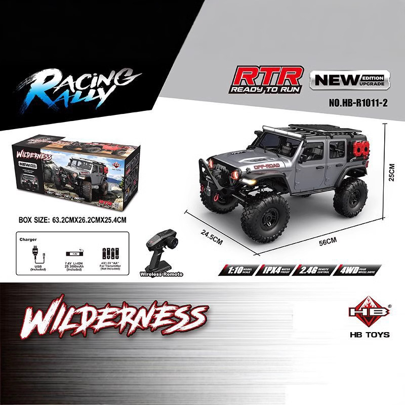HB 1/10 4WD R1011 New Upgraded - Rc Hobby Grade Car ulasan dan harga