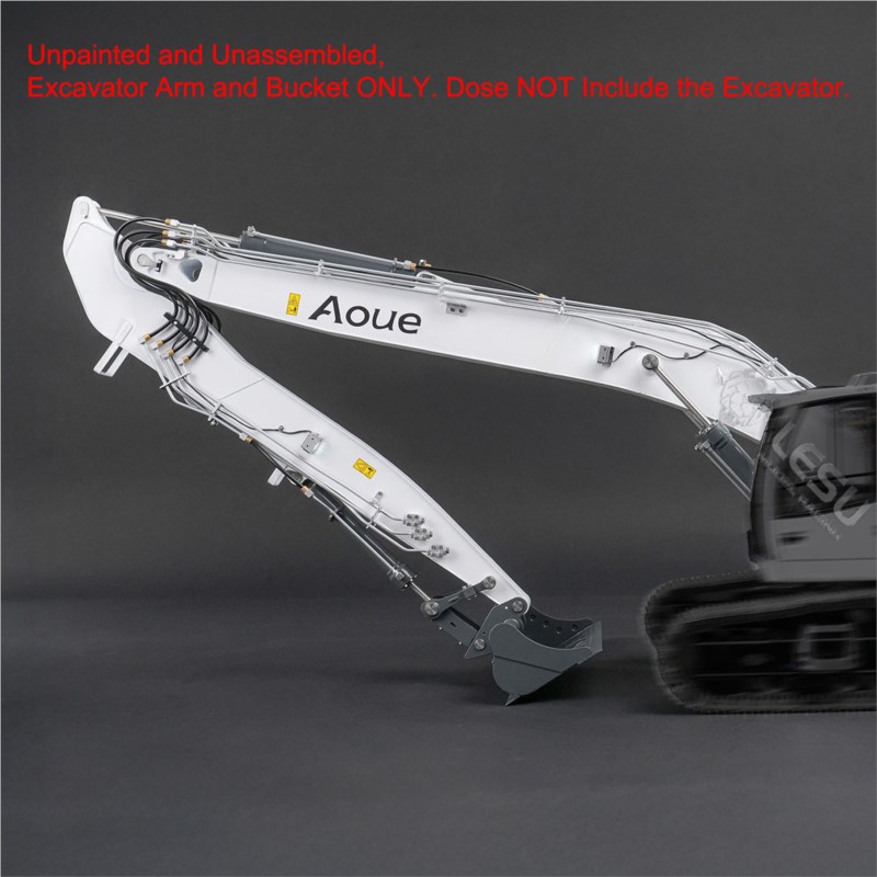 1/14 LESU Metal Long Arm for 7 - Rc Excavator Hobby ulasan dan harga