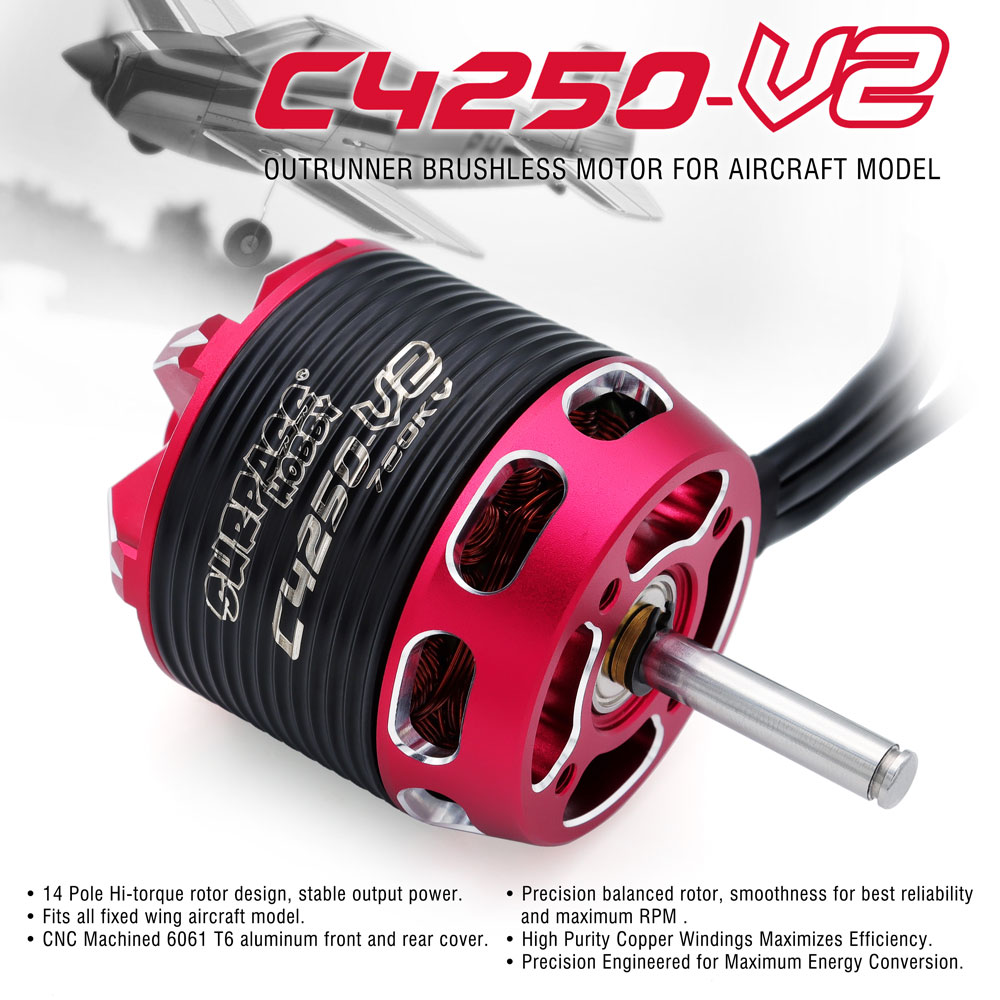 SURPASS HOBBY C4240 750KV/850K - Rc Hobby Online ulasan dan harga