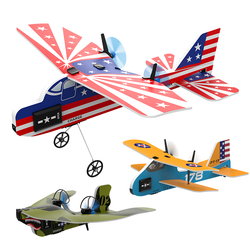 Mini RC Plane 2.4G 2CH Fixed W - Rc Glider Foam Wing ulasan dan harga