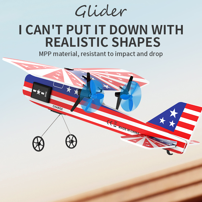 Mini RC Plane 2.4G 2CH Fixed W - Rc Glider Foam Wing ulasan dan harga