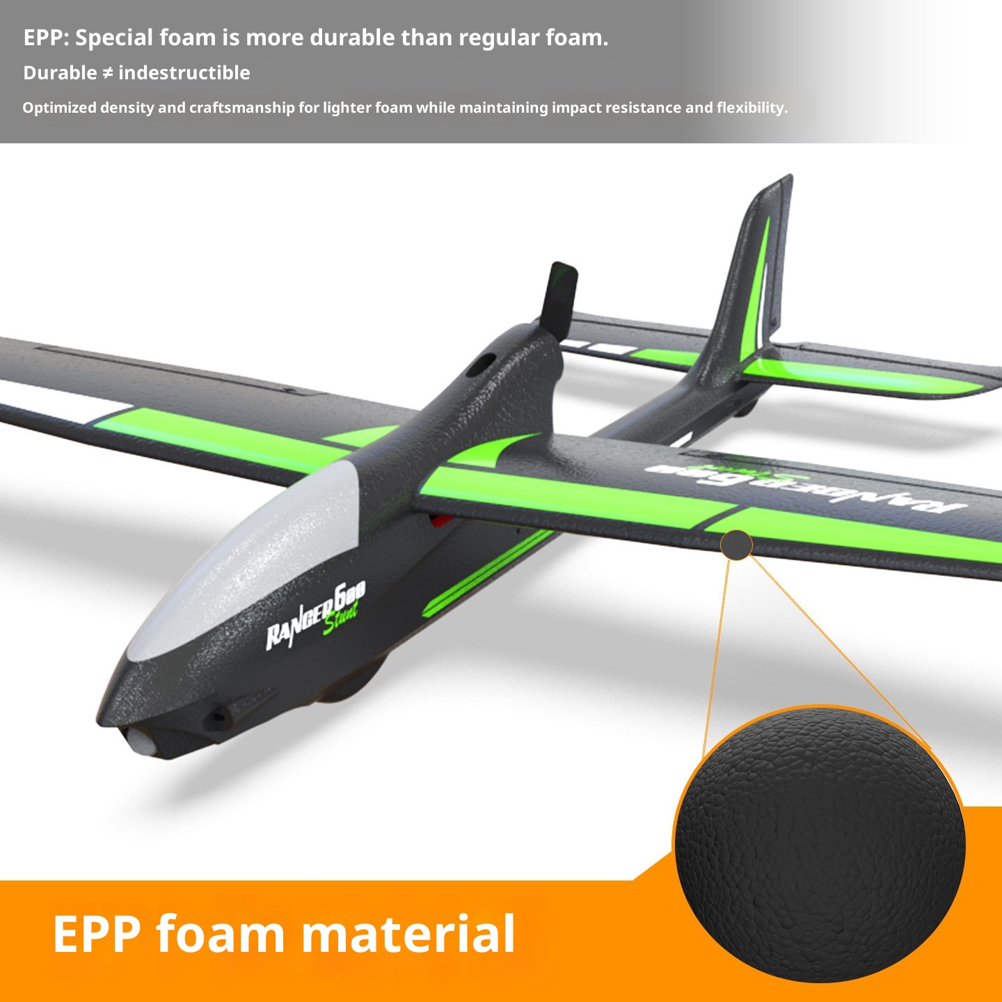 Oulansi Rc Airplane Fixed Wing - Rc Glider Foam Wing ulasan dan harga